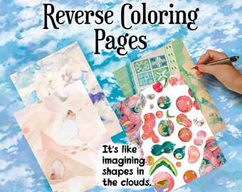 Adult Coloring Sheet | PDF Coloring Book | Reverse Coloring | Sketch Book | Learn to Draw | Digital Coloring Digital Drawing