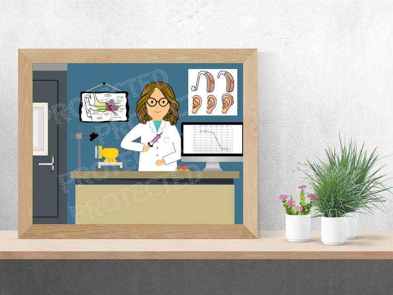 Audiologist Hearing Aid Dispenser Hearing Aid Specialist at Work Aud