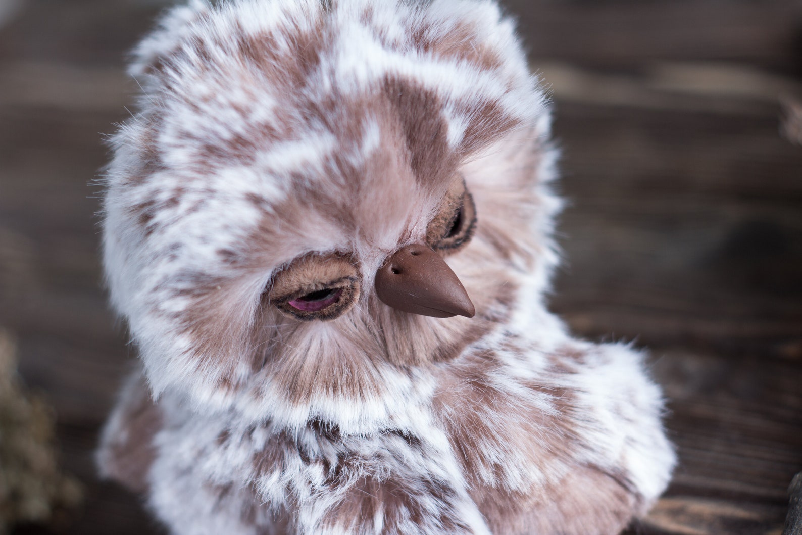 Night owl Teddy bear toy handmade Teddy bear handmade toy Etsy