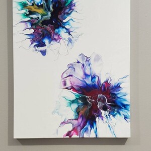 Biologic Original Abstract Acrylic 16 X 12 Inches Canvas Painting Art Collectibles Acrylic Dalasmaker Se