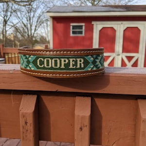 Custom Beaded Dog Collar