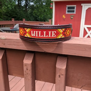 Custom Beaded Dog Collars