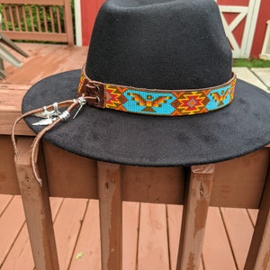 Beaded Hat Band.