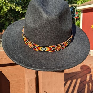 Beaded Hat Band.