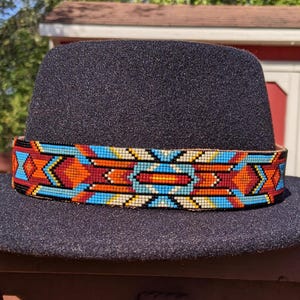 Beaded Hat Band.