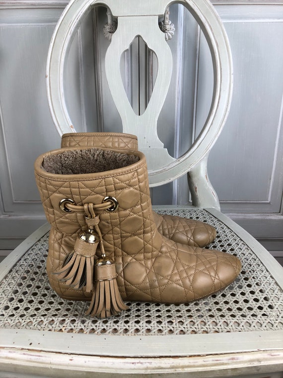 authentic Dior boots shoes