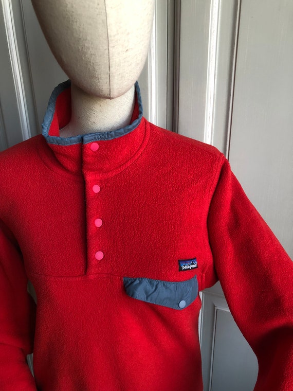 vintage PATAGONIA synchilla fleece 90s rare womens