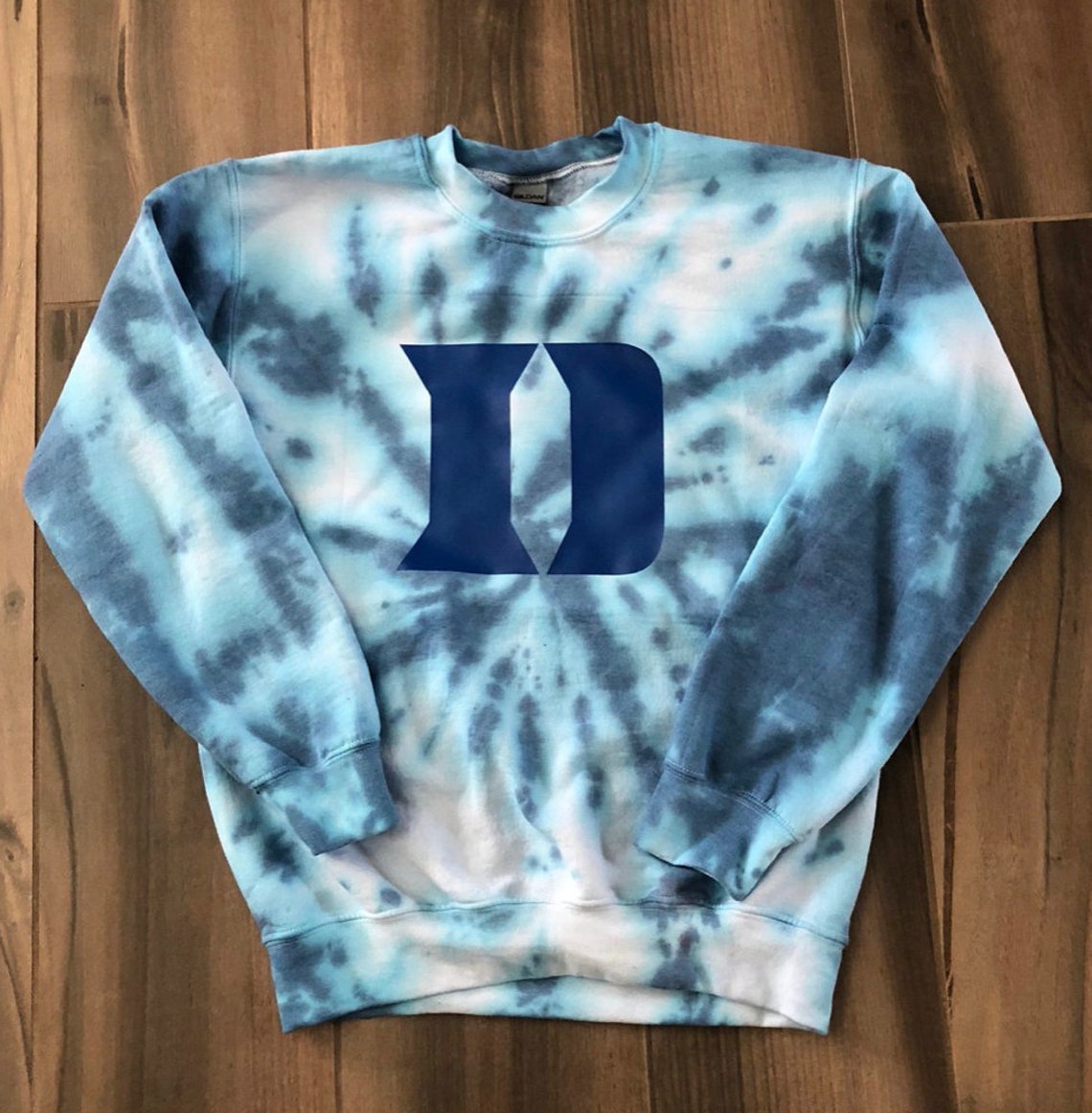 Custom College Tie Dye Crewneck Sweatshirt | Etsy