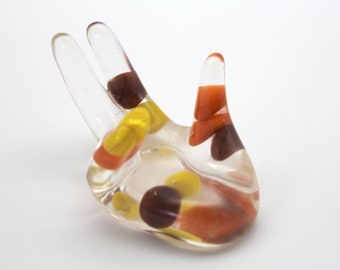 Spheres Minerals With Vegetables! Display Stand Maruchan Ramen Noodle Hand Stand Holds Items for Display Crystals Glass Pipes