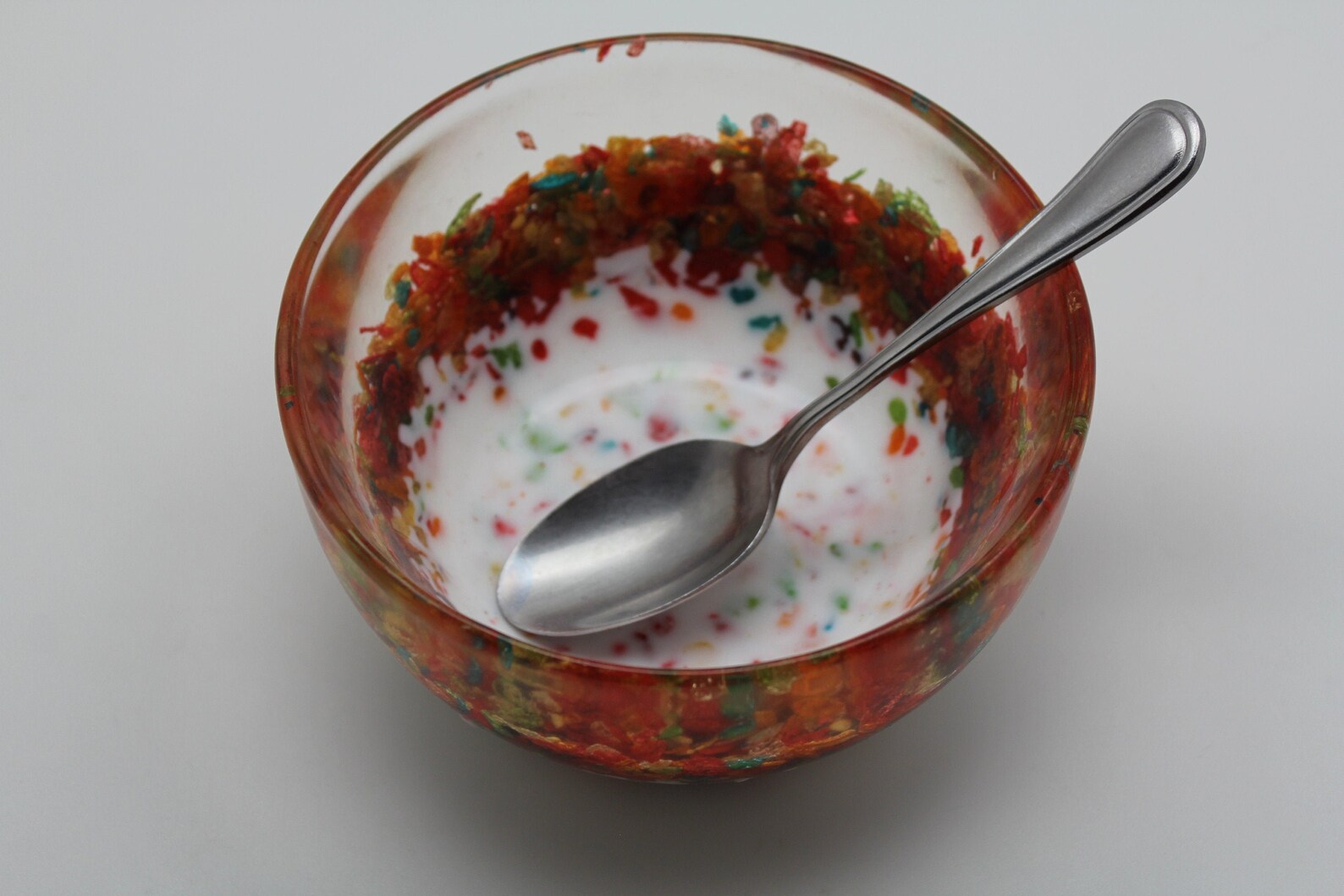 Fruity Pebbles Cereal Bowl Resin included Cereal with Milk Etsy