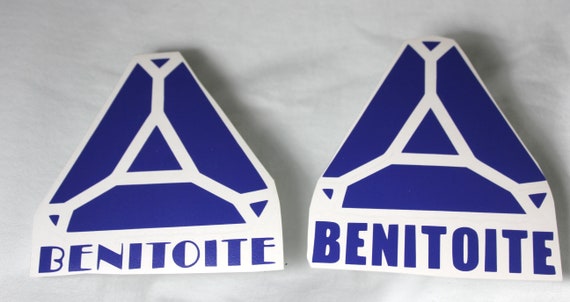 Benitoite Crystal Sticker Vinyl for Laptop, Car Window, Home - Pick a Style! California's State Gemstone!