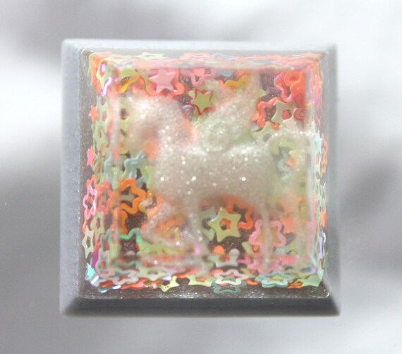 White Pegasus, Field of Stars - Colorful Bauble to add a lovely new key to the air - Change the Tone of the Room