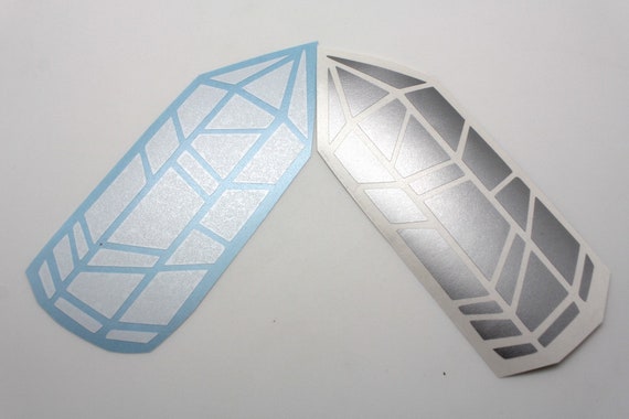 Quartz Crystal Sticker Vinyl for Laptop, Car Window, Home - 6 Inches! Perfect for the Rockhound and Mineral Collector in your life!