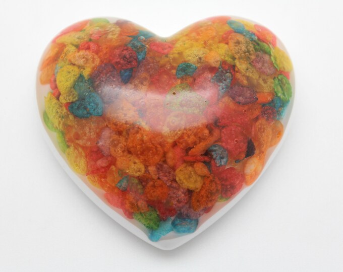 Yabba Dabba Doo Fruity Pebbles Cereal With Milk Puffy Heart Desktop