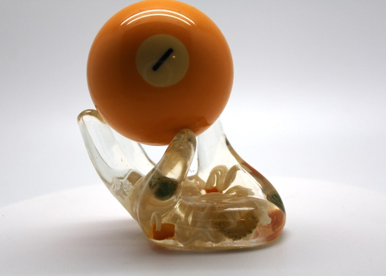 Spheres Minerals With Vegetables! Display Stand Maruchan Ramen Noodle Hand Stand Holds Items for Display Crystals Glass Pipes