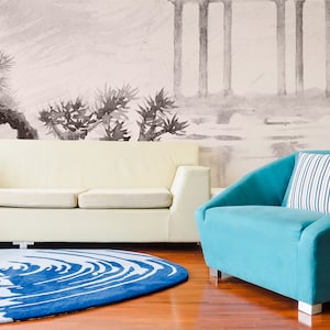 Japanese Painting Removable Wallpaper | Pattern #32 | Custom Wall Art Decor for Home & Office
