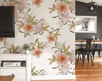 Spring Floral | Removable Wallpaper | Pattern #157
