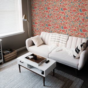 Retro Drops | Removable Wallpaper | Pattern #151