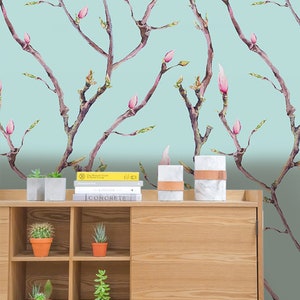 Spring Branches | Removable Wallpaper | Pattern #46