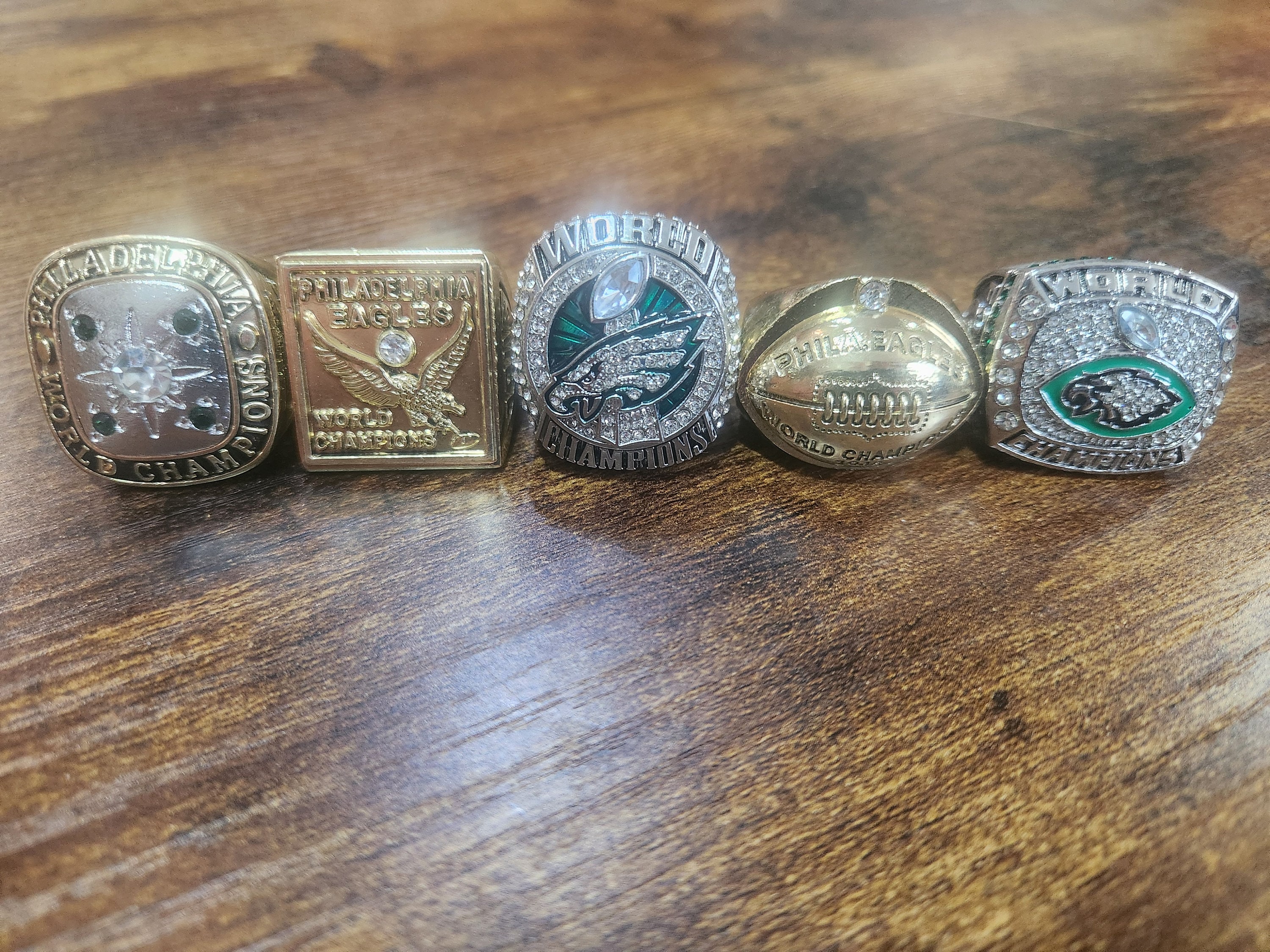 Replica eagles shop super bowl ring