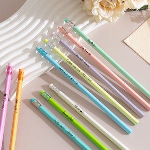 Matita personalizzata, Matite con nomi, Matite con nome personalizzato, Forniture scolastiche, Regalo per insegnanti, Matite per insegnanti, Regalo per il ritorno a scuola, Regali per studenti