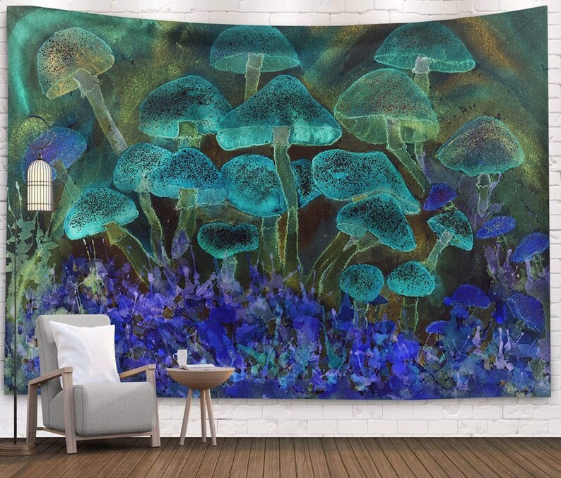 Nature Magic Land Tapestry Psychedelic Tapestry Wall Hanging Etsy