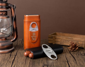 Regalos personalizados, Estuche para puros grabado, Estuche para puros personalizado, Regalo para novio, Regalo para esposo, Regalo para papá, Regalo para novio, Caja para puros, Regalos