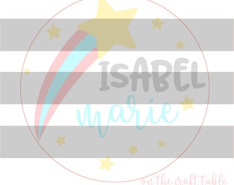 Isabel Marie Stars SVG FILE