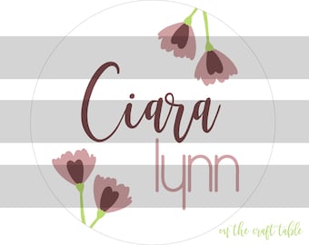 Ciara Florals SVG FILE