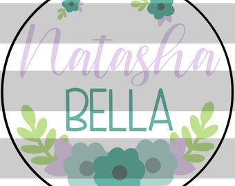Natasha Bella Floral SVG FILE