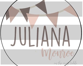 Juliana Banner SVG FILE