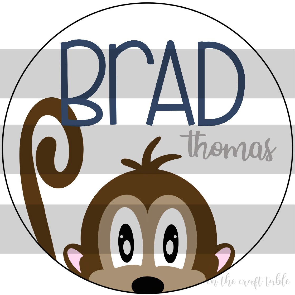 Brad Monkey SVG FILE