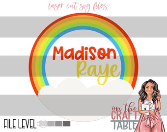 Madison Rainbow SVG File