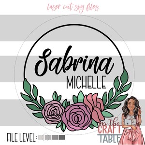 Sabrina Florals Bundle SVG File