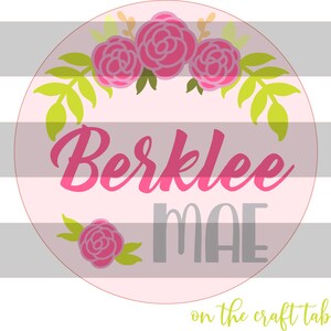 Berklee Floral SVG FILE