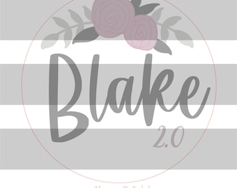 Blake Florals SVG FILE