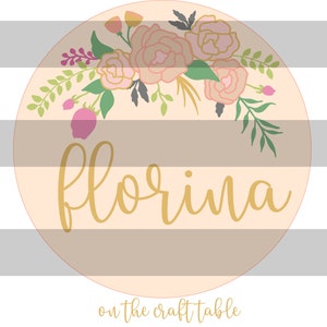 Florina Florals SVG DATEI