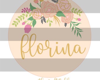 Florina Florals SVG FILE