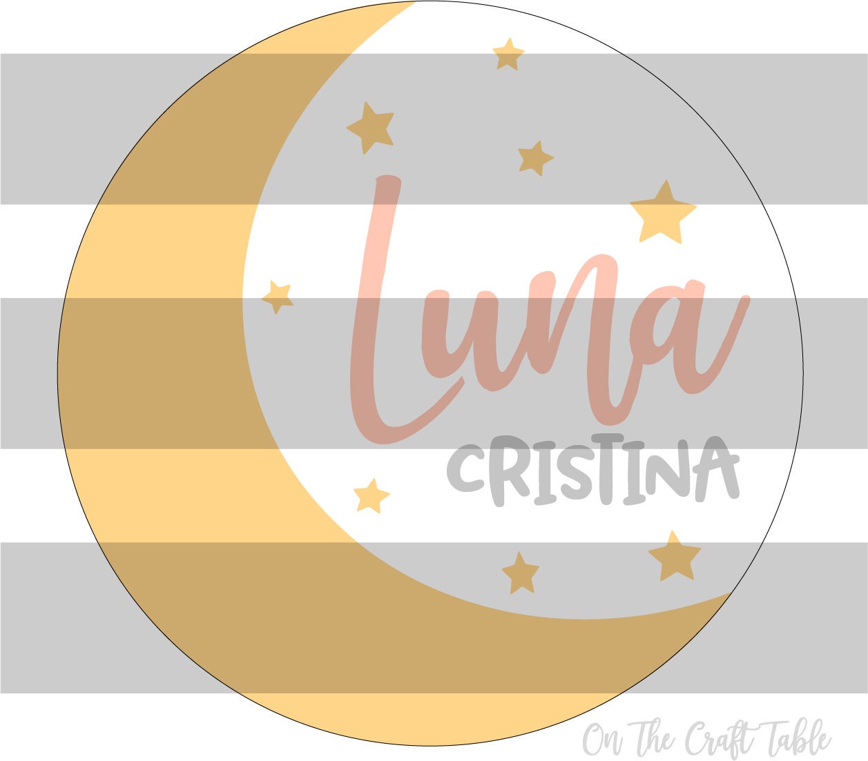 Luna Moon SVG FILE