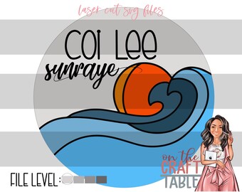 CoiLee SunRaye SVG File