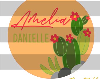 Amelia Cactus SVG FILE