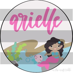 Arielle Mermaid SVG FILE (read description)