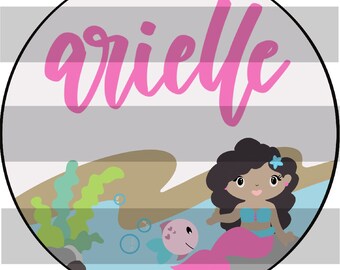 Arielle Mermaid SVG FILE (read description)