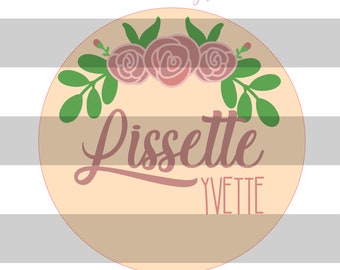FILE SVG di fiori di Lissette