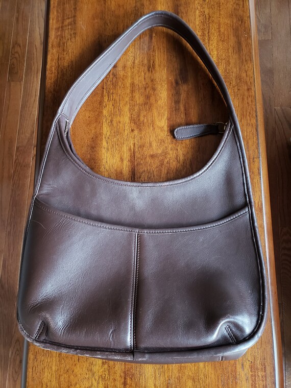 coach leather hobo bag
