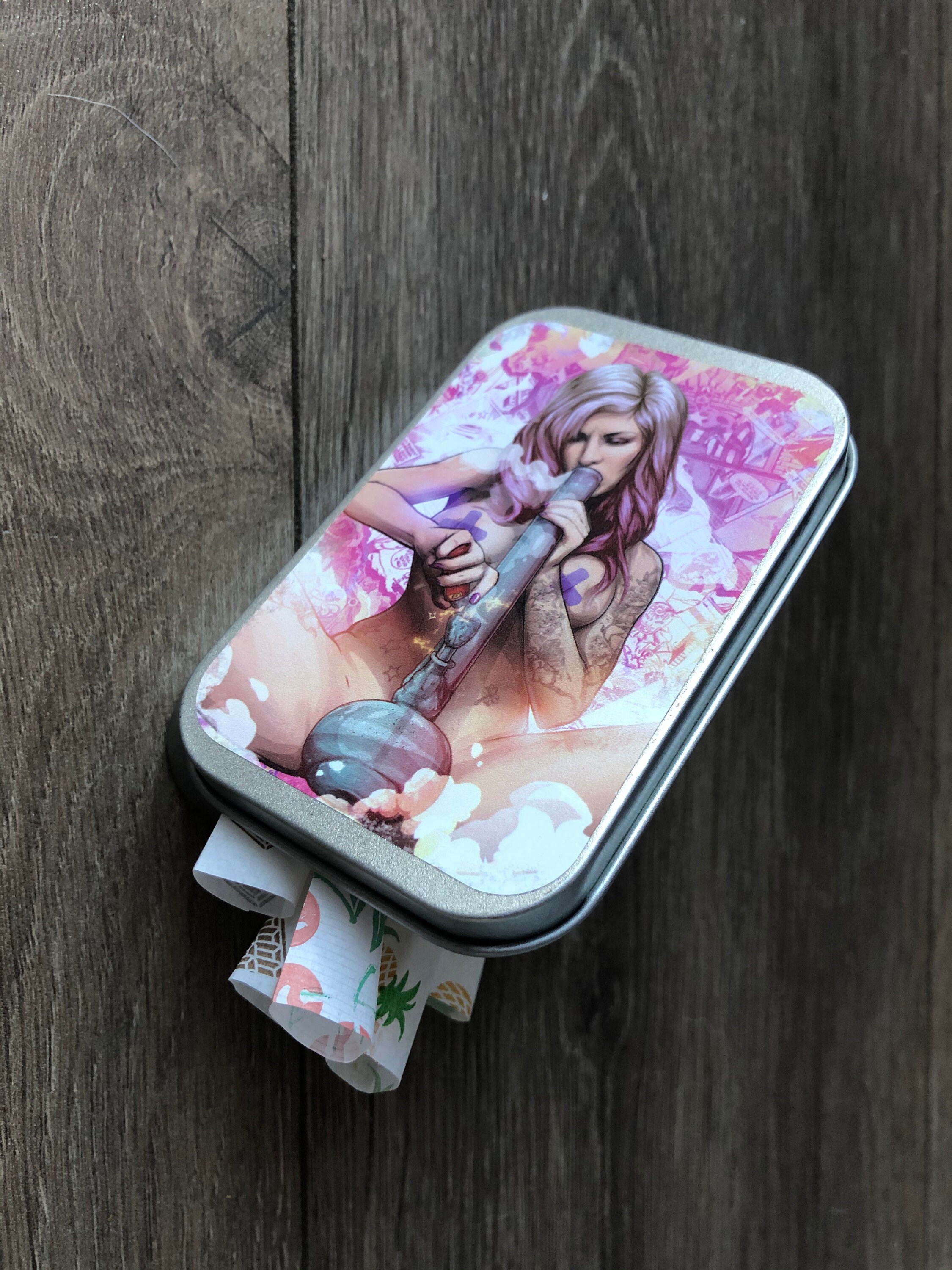 Joint Case Prerolled Cones Stash Box For Weed Weed Etsy