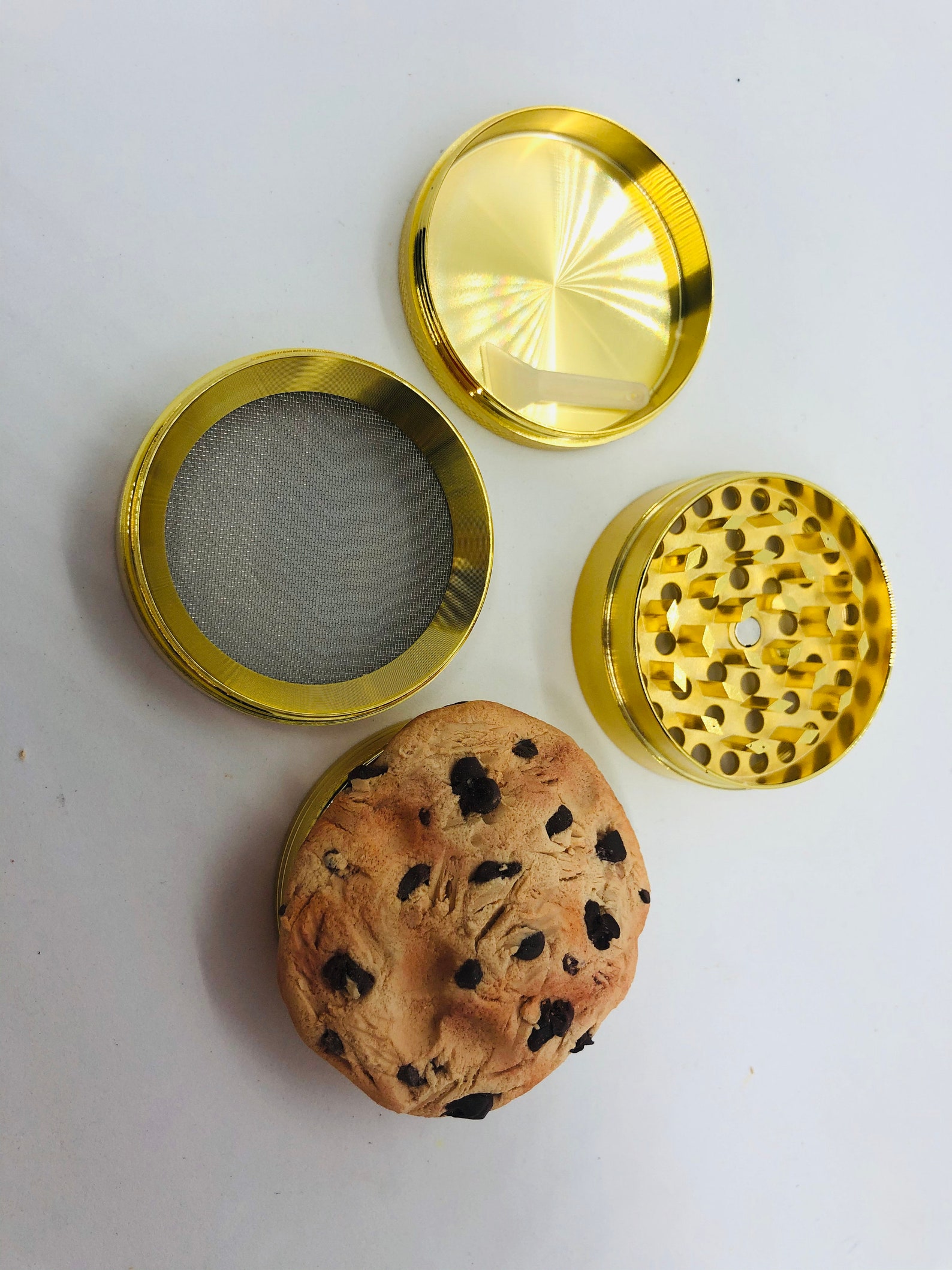 Cookie Custom Grinder Weed Accessories Herb Grinder Stoner Gifts Weed