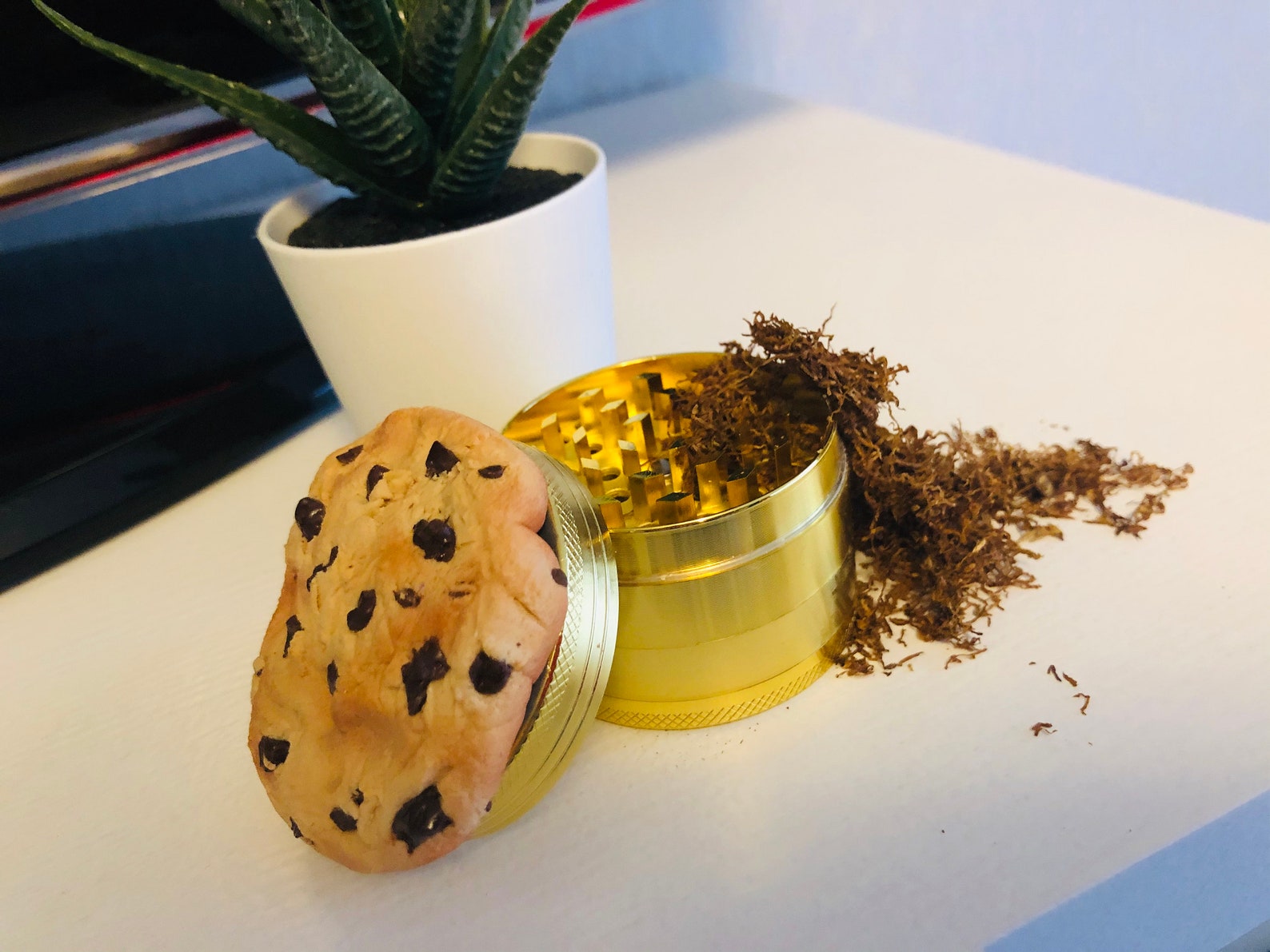 Cookie Custom Grinder Weed Accessories Herb Grinder Stoner Gifts Weed