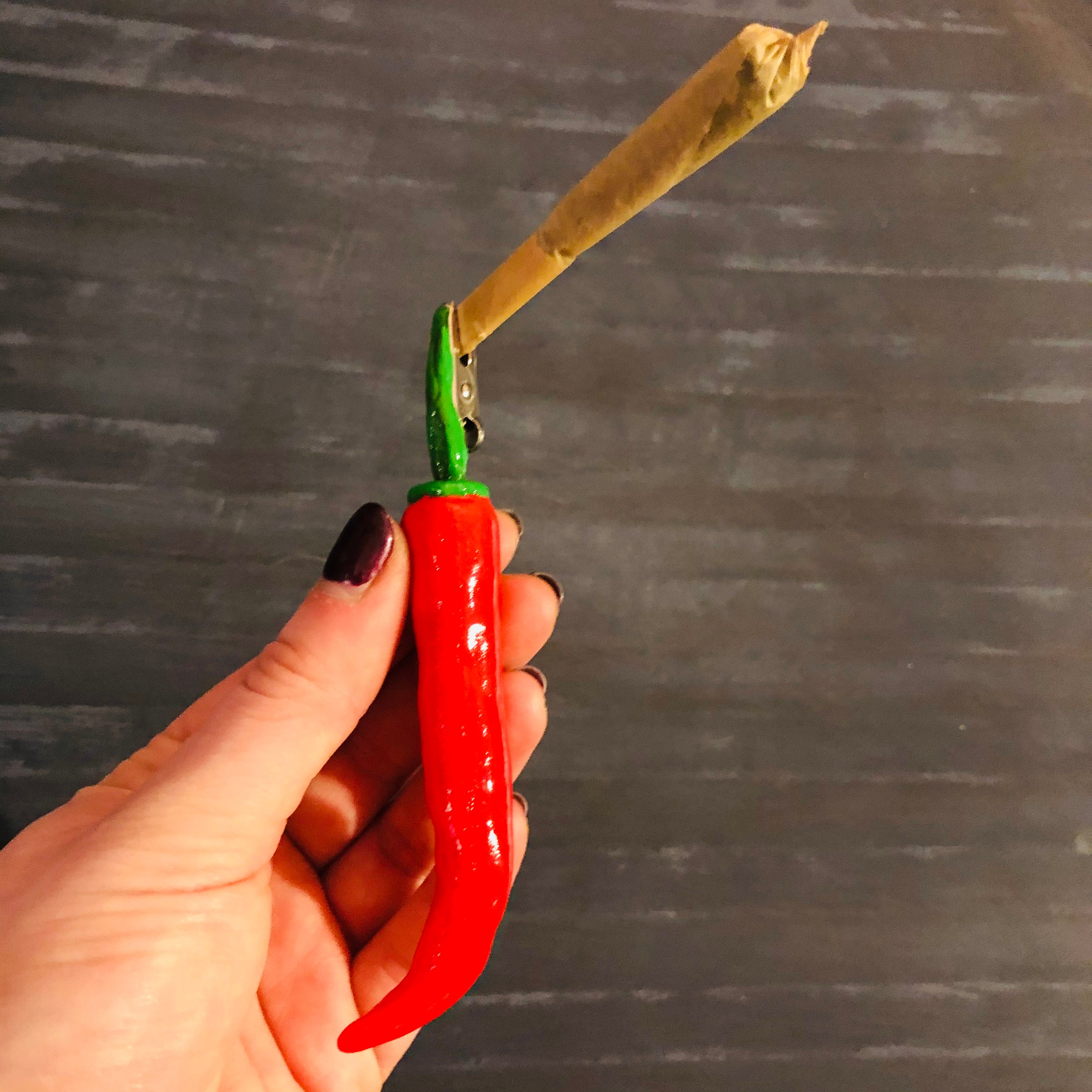 Chili Pepper Joint Holder Weed Accessories Roach Clip Weed Etsy