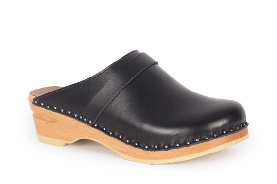 大人気の Clogs Swedish Black, Troentorp Bastad Clogs, Wooden Unisex 靴